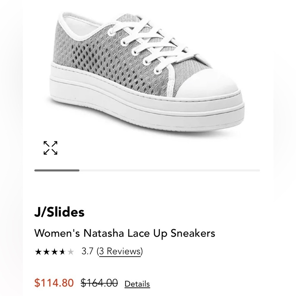 J/Slides
Women's Natasha Lace Up Sneakers size 8